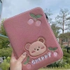 Túi đựng laptop chống sốc phong cách Hàn Quốc Pink Bear - Giá chỉ 125.000đ, đa size 9.8-15.6 inch 9
