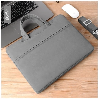 Túi đựng laptop da PU chống sốc, chống thấm nước 13-15 inch - Giá ưu đãi 224k