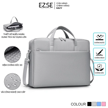Túi đựng laptop EAZY TL07 15.6 inch chống sốc, chống nước cặp công sở nam nữ