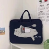 Túi đựng laptop INS Hàn thêu cao cấp chống sốc, dễ thương, phù hợp 13-16 inch - Giá ưu đãi 178k 4