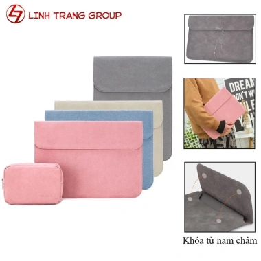 Túi đựng laptop PU Oz153 - Bảo vệ an toàn, giá chỉ 156.000đ, giảm mạnh