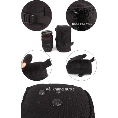 Túi đựng Lens máy ảnh hình ống trúc - Bảo vệ ống kính, Giá chỉ 49.000₫ 4 Túi đựng Lens máy ảnh hình ống trúc - Bảo vệ ống kính, Giá chỉ 49.000₫ 4