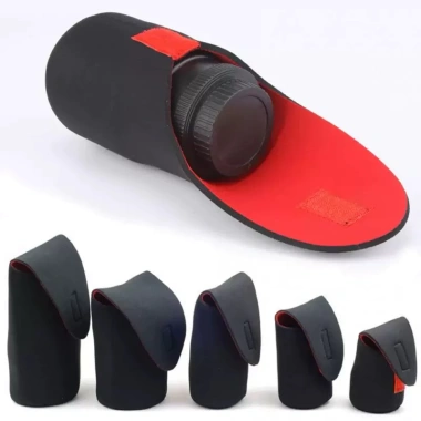 Túi đựng lens nắp gập đa kích cỡ cho ống kính máy ảnh - Siêu bền, giá chỉ 40.000₫