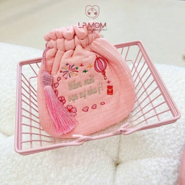 Túi đựng Lì xì và tỏi bé style Hàn Quốc size 15cm - Tết 2.026 giảm giá 79.000₫ 7