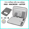 Túi đựng MacBook 13 inch chống sốc, chống nước, 2 ngăn và qoái xách
