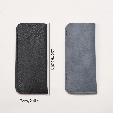 Túi Đựng Mắt Kính Da Mềm Chống Thấm Nước - Thiết Kế Trơn Tiện Dụng, Giá 50.976₫ 9
