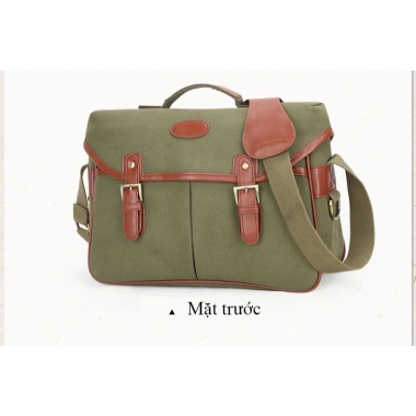 Túi đựng máy ảnh cổ điển Sccotton M42 đeo chéo vai xanh lam, giá chỉ 494.000₫