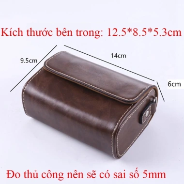 Túi Đựng Máy Ảnh Da Bảo Vệ Cho Sony ZV1, RX100, Canon G5X, G7X - Giá 288.000