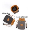 Túi đựng máy ảnh dây rút canvas Sccotton - bảo vệ lens ống kính, giá 199k 3