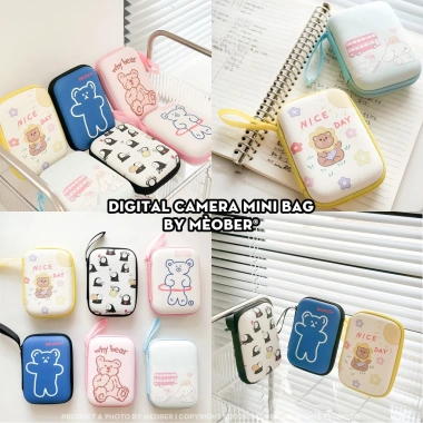 Túi đựng máy ảnh kỹ thuật số MèoBer - Họa tiết cute, ngăn chia bảo vệ digicam, 99.000 VND 5 Túi đựng máy ảnh kỹ thuật số MèoBer - Họa tiết cute, ngăn chia bảo vệ digicam, 99.000 VND 5