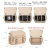 Túi đựng máy ảnh Lehuo cổ điển thời trang - Giá 380.000 VND, da cao cấp, an toàn 3