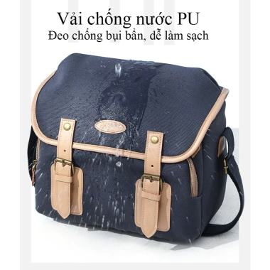 Túi đựng máy ảnh Lehuo cổ điển thời trang - Giá 380.000 VND, da cao cấp, an toàn 7