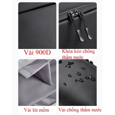 Túi đựng máy ảnh thời trang BOONA H37 vải tarpulin chống thấm, siêu bền, giảm giá 304k