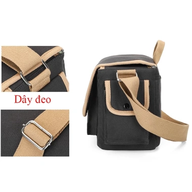 Túi đựng máy ảnh thời trang cổ điển SheYedshi vintage, an toàn, chỉ 290.000 VND 4