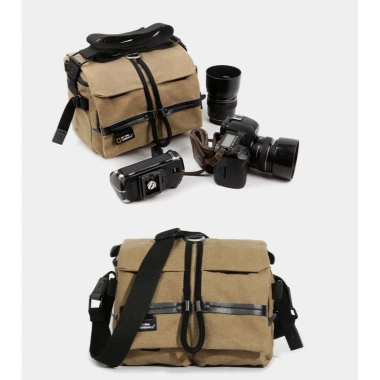 Túi đựng máy ảnh thời trang cổ điển vải canvas NG2.140 - Giá ưu đãi 441.000₫