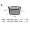 Túi đựng máy ảnh Xiu Jian Everyday Sling v2 nhiều kích thước - Giá ưu đãi 390.000 VND 3
