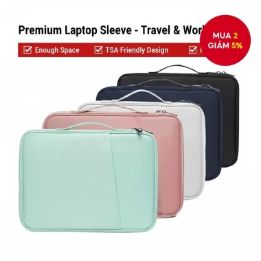 Túi đựng máy tính bảng chống nước, đệm chống sốc, hộp iPad 11-13 inch du lịch