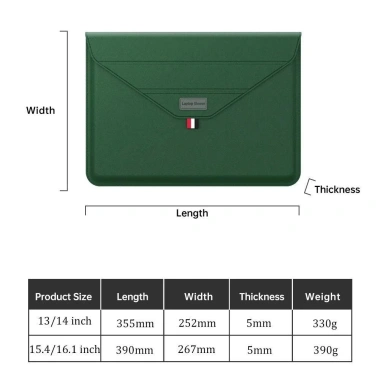 Túi đựng máy tính xách tay MOBANINA 13-16.1 inch chống nước da PU đa chức năng, chống sốc - Giá 190.850₫