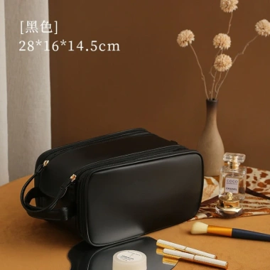 Túi Đựng Mỹ Phẩm 3 Ngăn Da PU Chống Nước LEEBANGKOK - Tiện Du Lịch, Giá 128.000₫ 7