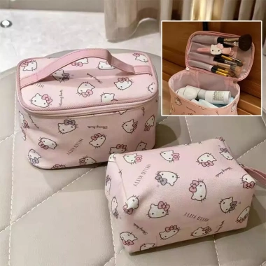 Túi đựng mỹ phẩm cầm tay dung tích lớn - Sang trọng, tiện lợi du lịch
