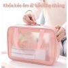 Túi đựng mỹ phẩm cao cấp, đựng đồ trang điểm, skincare cá nhân, du lịch, tay cầm tiện lợi, mẫu mới giảm giá 7