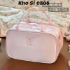 Túi đựng mỹ phẩm cao cấp nơ hồng nhỏ gọn tiện lợi - Giá sỉ 109.999đ, giảm 20%
