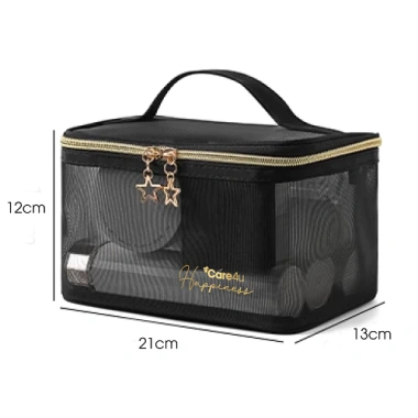 Túi đựng mỹ phẩm CARE4U lưới thoáng khí, tiện dụng, phù hợp du lịch, giá 43.993₫