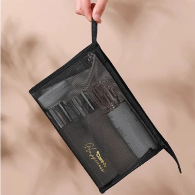 Túi đựng mỹ phẩm CARE4U lưới thoáng khí, tiện dụng, phù hợp du lịch, giá 43.993₫