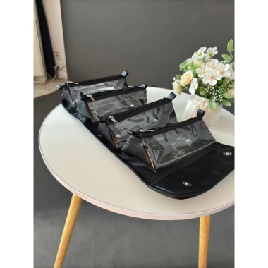 Túi đựng mỹ phẩm & đồ cá nhân đa ngăn gấp gọn tiện lợi - Mẫu mới, giá 39.888