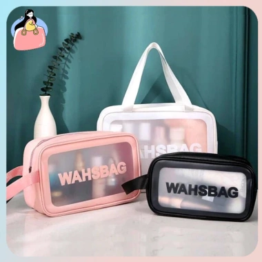 Túi Đựng Mỹ Phẩm Du Lịch Trong Suốt WASHBAG - Giá 42.240₫, Tiết Kiệm 10.138₫