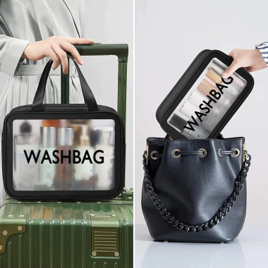 Túi Đựng Mỹ Phẩm Du Lịch Trong Suốt WASHBAG - Giá 42.240₫, Tiết Kiệm 10.138₫