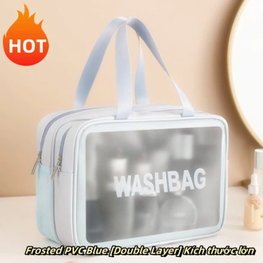 Túi Đựng Mỹ Phẩm Du Lịch Trong Suốt WASHBAG - Giá 42.240₫, Tiết Kiệm 10.138₫