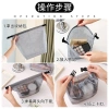 Túi đựng mỹ phẩm lớn có nút bấm - Sắp xếp đồ cá nhân gọn gàng, giảm giá 28.999 7