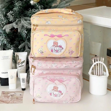 Túi Đựng Mỹ Phẩm Mèo Mikko Size Lớn - Dung Tích Đại, Makeup Cute Cho Nữ 95k 3