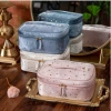 Túi đựng mỹ phẩm MINODERM chống thấm nước, quai xách, khóa kéo - Giá 54.400đ 3