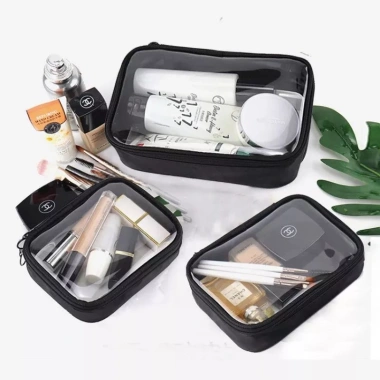 Túi đựng mỹ phẩm nắp trong suốt - Thiết kế tiện lợi, dễ lấy, chỉ 42.000đ