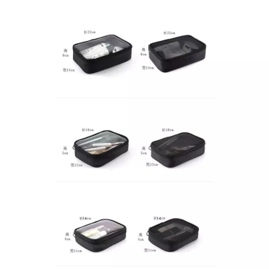 Túi đựng mỹ phẩm nắp trong suốt - Thiết kế tiện lợi, dễ lấy, chỉ 42.000đ