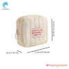 Túi Đựng Mỹ Phẩm Nữ Canamek Nhỏ Gọn Du Lịch, Bảo Quản Essentials, Ngăn Cáp Sạc 9