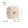 Túi đựng mỹ phẩm nữ nhỏ gọn, bộ sạc cáp, túi lưu trữ du lịch - chỉ 57.456₫ 9