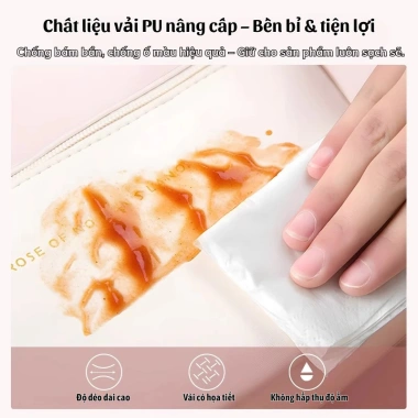 Túi đựng mỹ phẩm SG.DECOR gọn da PU chống nước, di chuyển dễ dàng – giá ưu đãi 54.050₫