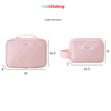 Túi đựng mỹ phẩm sức chứa lớn, nhỏ gọn dễ thương – Litebuy, giảm giá 68.000 VND