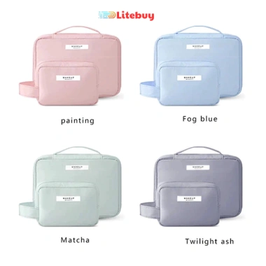 Túi đựng mỹ phẩm sức chứa lớn, nhỏ gọn dễ thương – Litebuy, giảm giá 68.000 VND