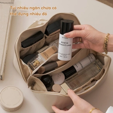 Túi đựng mỹ phẩm, trang điểm, trang sức chống nước - Du lịch dã ngoại, giá 55.000₫
