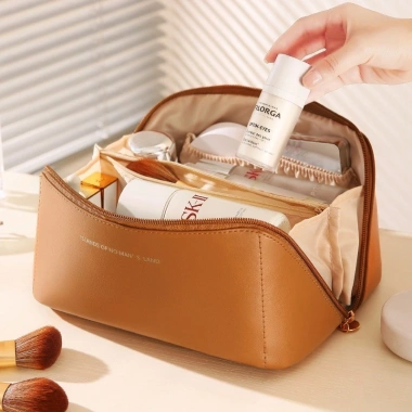 Túi đựng mỹ phẩm, trang điểm, trang sức chống nước - Du lịch dã ngoại, giá 55.000₫