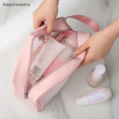 Túi Đựng Mỹ Phẩm Trong Suốt Chống Thấm Nước, Sức Chứa Lớn, Tiện Dụng Cho Nữ 2