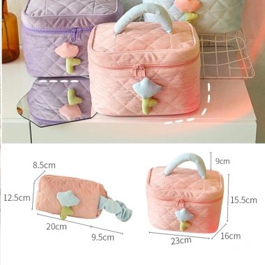 Túi đựng mỹ phẩm vải nhung có quai xách – HICKIES LACING SYSTEM, chỉ 60.000₫ 9