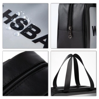 Túi đựng mỹ phẩm WASHBAG chống thấm nước cầm tay lớn, du lịch makeup cá nhân