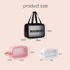 Túi đựng mỹ phẩm WASHBAG chống thấm nước cầm tay lớn, du lịch makeup cá nhân 9