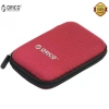 Túi đựng phụ kiện đa năng Orico PHD25 đỏ - Chống sốc bảo vệ dây sạc, tai nghe, giảm giá 61.900 VND