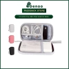 Túi đựng phụ kiện di động chống nước da, bảo vệ điện thoại, cáp, tai nghe - 40.000₫